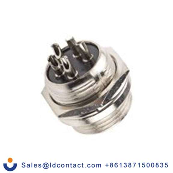 RS PRO,111-5763,Miniature 圆形连接器 插座, 5芯, 面板安装, 公芯, 48 V, ZC系列