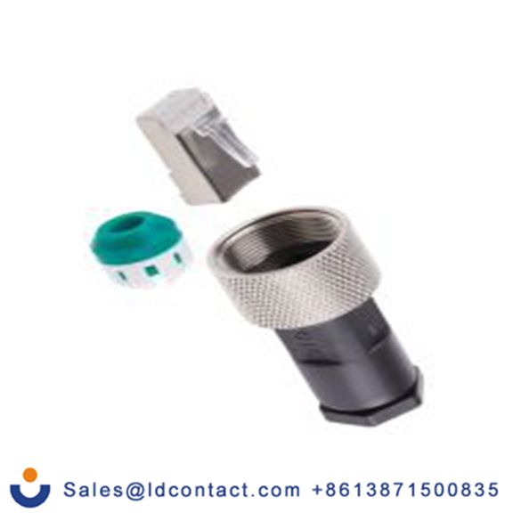 RS PRO,111-6742,RJ45 公, 电缆安装 RJ45 连接器, 1口, 屏蔽, 直向, IP68 GT225360系列