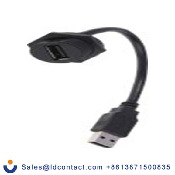 RS PRO,111-6761,USB 连接器, 微型 USB型 母插, 1端口, 面板安装 直向, IP40 GTC Sealed系列