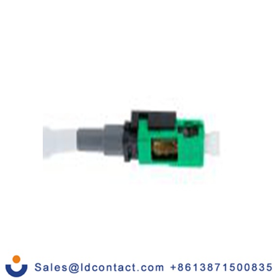 RS PRO,121-4202,SC 光纤连接器, 单模, 9/125 μm光纤尺寸, 0.5dB插入损耗, 单工, APC抛光, 绿色, SC系列