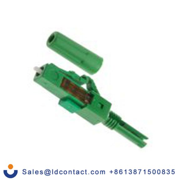 RS PRO,121-4205,LC 光纤连接器, 单模, 9/125 μm光纤尺寸, 0.4dB插入损耗, 单工, APC抛光, 绿色, LC系列