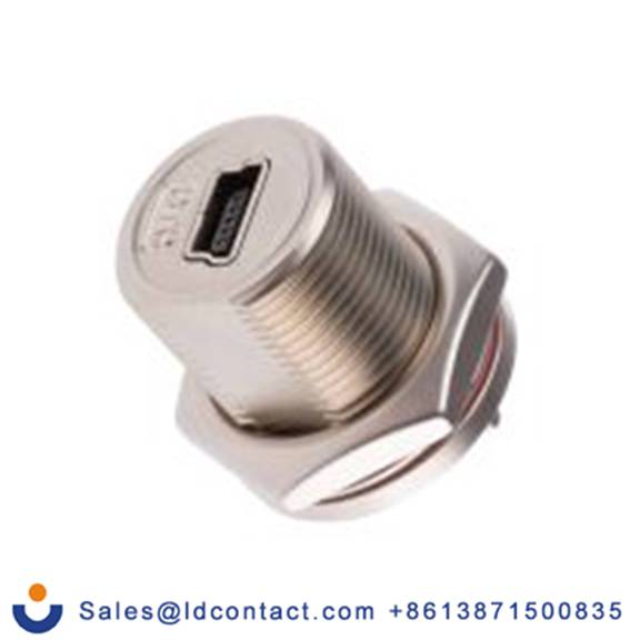 RS PRO,122-3026,USB 连接器, 微型 USB B 型 母插, 1端口, 面板安装 直向 GTC Sealed系列