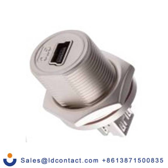 RS PRO,122-3027,USB 连接器, USB B 型 母插, 1端口 直向 GTC Sealed系列