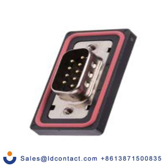 RS PRO,122-3036,9针 D-SUB 直向, 面板安装 D-sub 连接器, 250.0 V 公 GTC Sealed系列