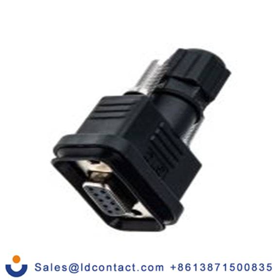 RS PRO,122-3043,9针 D-SUB 直向, 电缆安装 D-sub 连接器, 250 V dc 母插 GTC Sealed系列