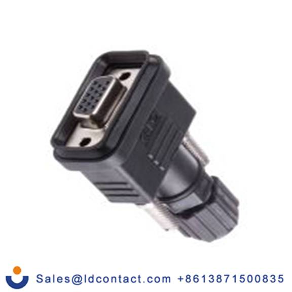 RS PRO,122-3045,15针 D-SUB 直向, 电缆安装 D-sub 连接器, 1 kV ac 母插 GTC Sealed系列