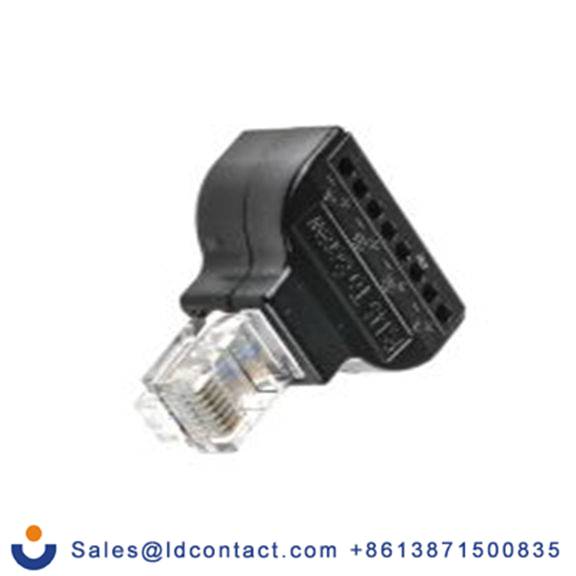 RS PRO,124-2520,RJ适配器 RJ45, 8端口, 37.6 mm长 CLB系列