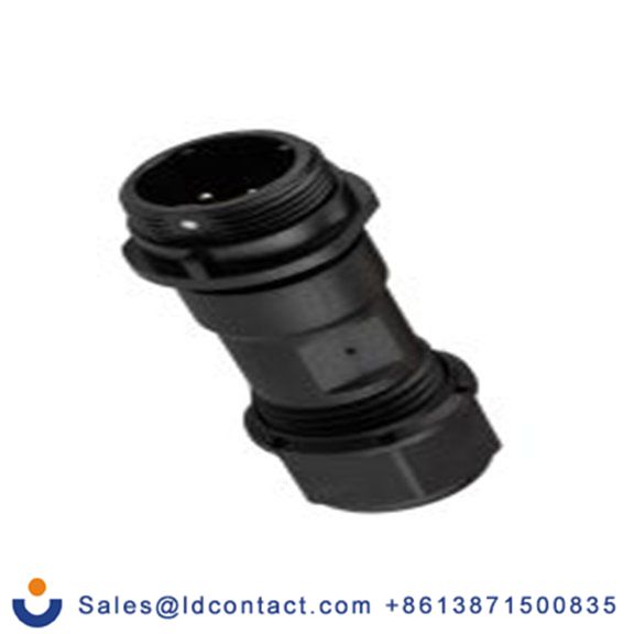 RS PRO,124-6649,Standard 圆形连接器 插座, 2芯, 电缆安装, 公芯, 500 V, IP68, SP17系列