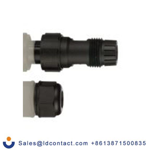 RS PRO,124-6660,Standard 圆形连接器 插头, 4芯, 电缆安装, 母插芯, 500 V, IP68, SP17系列