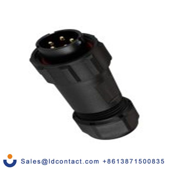 RS PRO,124-6668,Standard 圆形连接器 插座, 2芯, 电缆安装, 公芯, 500 V, IP68, SP21系列