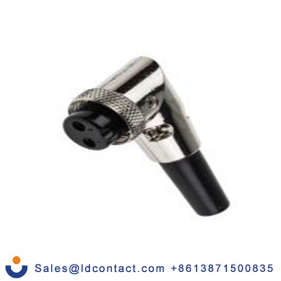 RS PRO,125-1077,Miniature 圆形连接器 插头, 2芯, 电缆安装, 母插芯, 48 V, ZC系列