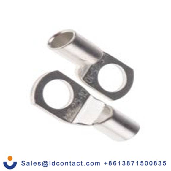 RS PRO,125-1961,非绝缘 铜 环形端子, Φ10.5 mm内环 4 AWG, 10.5 mm螺栓, 灰色 4 AWG, -40 °C至150 °C TL系列