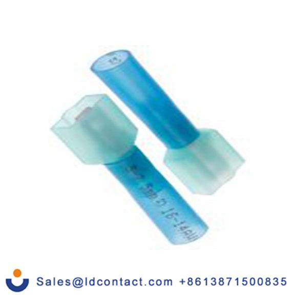 RS PRO,125-1978,绝缘 压接端子 公, 6.35 x 0.8 mm接片, 蓝色 插簧端子, 镀锡 16 AWG 黄铜触点, 最大线规14 AWG 系列