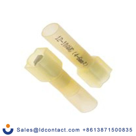 RS PRO,125-1979,绝缘 压接端子 公, 6.35 x 0.8 mm接片, 黄色 插簧端子, 镀锡 12 AWG 黄铜触点, 最大线规10 AWG 系列