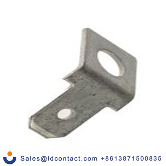 RS PRO,125-1982,非绝缘 螺栓型端子 公, 4.75 x 0.5 mm接片, 银色 插簧端子, 镀锡 黄铜触点 系列