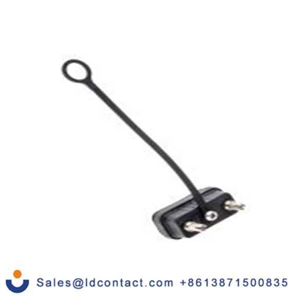 RS PRO,125-7927,D-Sub 连接器 防尘盖 公, 9触点, ABS制, IP40, 黑色, GTC Sealed系列