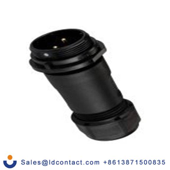 RS PRO,131-6362,Standard 圆形连接器 插座, 2芯, 电缆安装, 公芯, 500 V, IP68, SP21系列