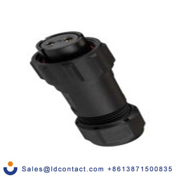 RS PRO,131-6382,Standard 圆形连接器 插头, 2芯, 电缆安装, 母插芯, 500 V, IP68, SP21系列