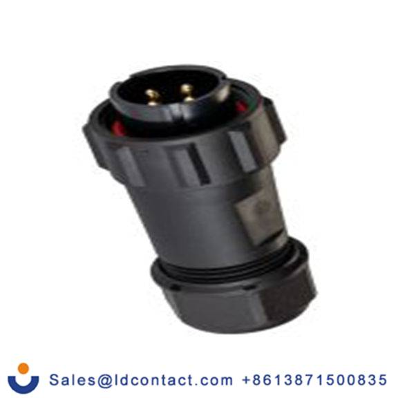 RS PRO,131-6388,Standard 圆形连接器 插头, 4芯, 电缆安装, 公芯, 500 V, IP68, SP21系列