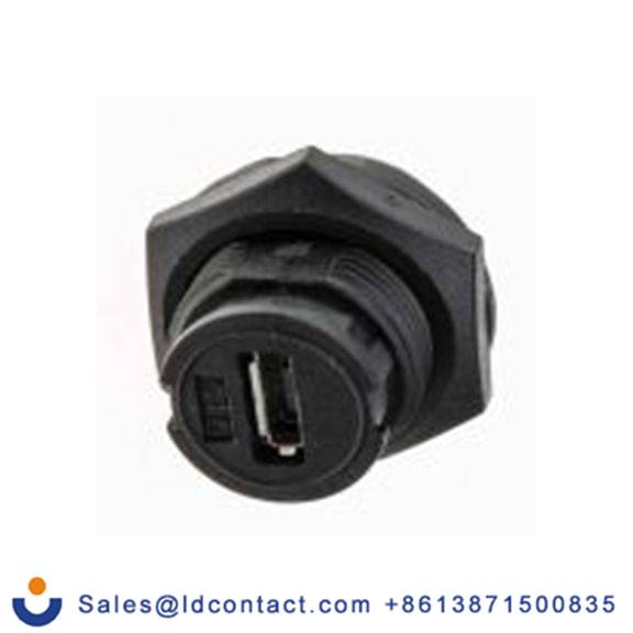 RS PRO,135-9769,USB 连接器, Micro USB AB 型转 AB 型 内螺纹/内螺纹, 1端口, 面板安装 直向, IP40 GTC Sealed系列