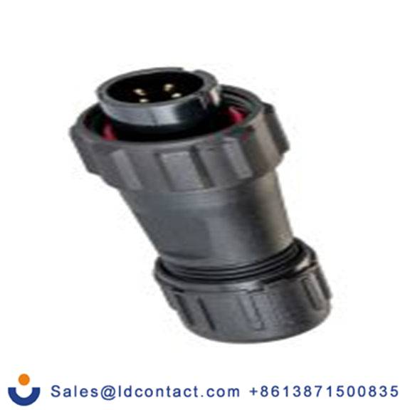 RS PRO,144-0609,Miniature 圆形连接器 插头, 4芯, 电缆安装, 公芯, 200 V, IP68, SP13系列