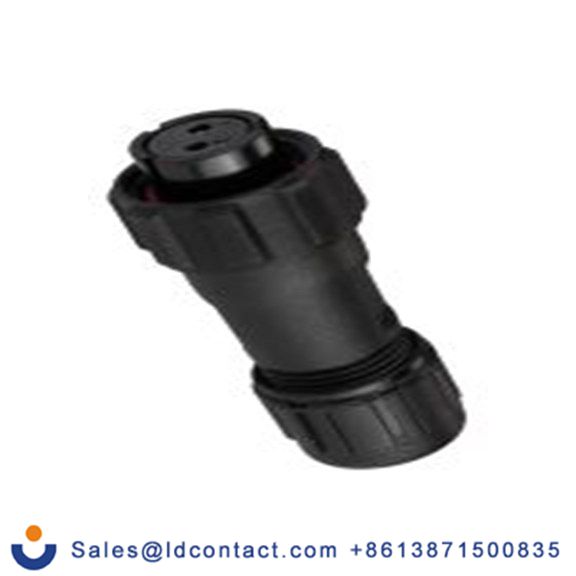 RS PRO,144-0619,Miniature 圆形连接器 插头, 2芯, 电缆安装, 母插芯, 250 V, IP68, SP13系列