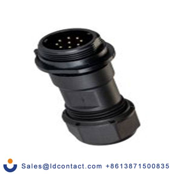 RS PRO,144-4163,Standard 圆形连接器 插座, 9芯, 电缆安装, 公芯, 400 V, IP68, SP17系列