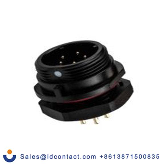 RS PRO,144-4175,Standard 圆形连接器 插座, 5芯, 正面安装, 公芯, 500 V, IP68, SP17系列