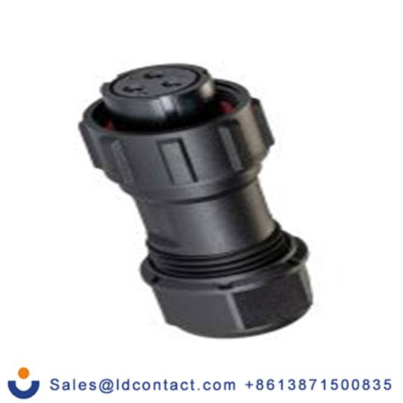 RS PRO,144-4180,Standard 圆形连接器 插头, 3芯, 电缆安装, 母插芯, 500 V, IP68, SP17系列