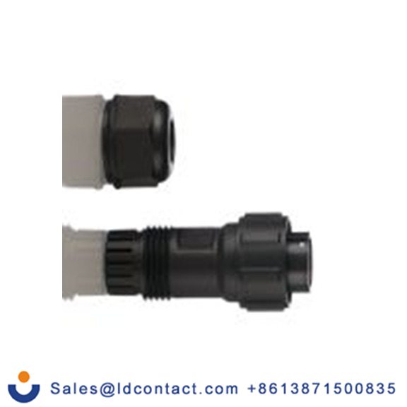 RS PRO,144-4186,Standard 圆形连接器 插头, 2芯, 电缆安装, 公芯, 500 V, IP68, SP17系列