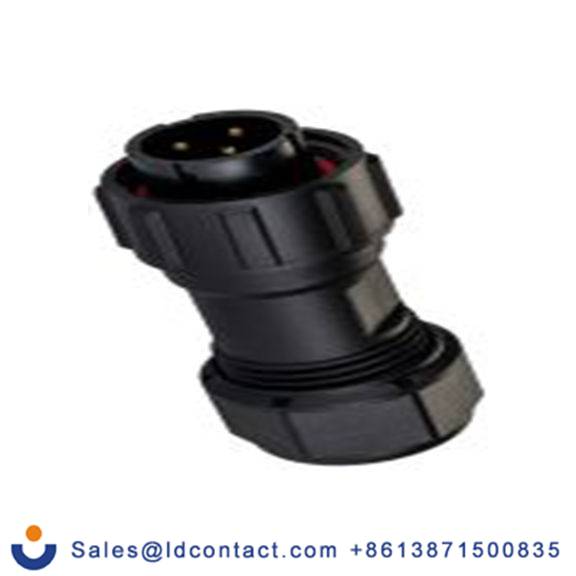 RS PRO,144-4187,Standard 圆形连接器 插头, 3芯, 电缆安装, 公芯, 500 V, IP68, SP17系列