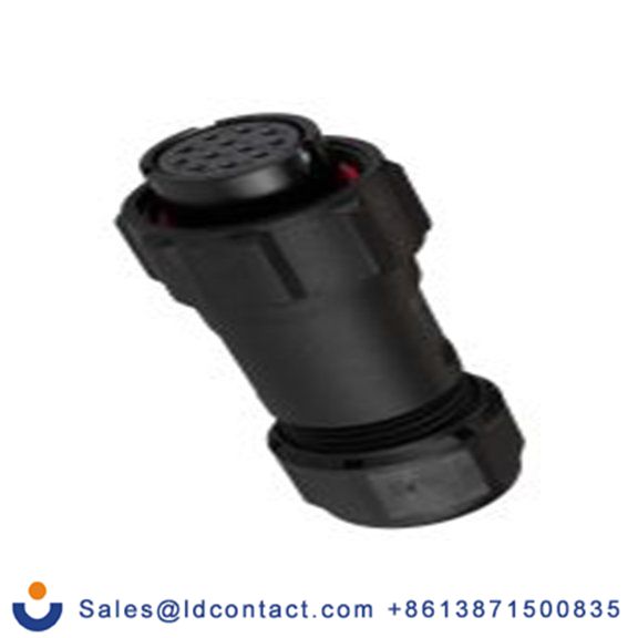 RS PRO,144-4213,Standard 圆形连接器 插头, 12芯, 电缆安装, 母插芯, 400 V, IP68, SP21系列