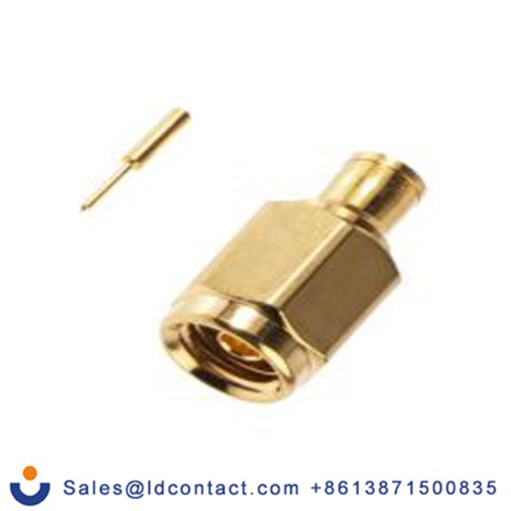 RS PRO,170-6966,MCX 连接器 公, 50 Ω, 电缆安装, 直向 MMCX系列 焊接