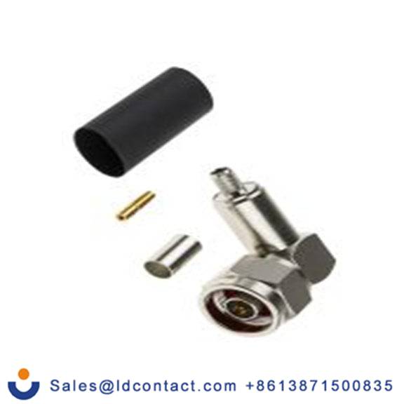 RS PRO,170-6987,N型连接器公插, 50Ω, 电缆安装, 焊接端接, 直角