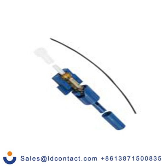 RS PRO,172-7326,ST 光纤连接器, 多模, 9/125 μm光纤尺寸, 0.5dB插入损耗, 单工, PC抛光, 蓝色