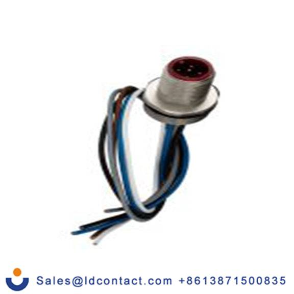 RS PRO,174-7869,M12 圆形连接器 插头, 5芯, 公芯, 125.0 V ac/dc, IP40, 7300系列