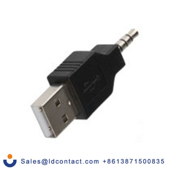 RS PRO,179-2876,USB 连接器, USB A 型 公, 2端口, 电缆安装 直向 CLB-JL系列