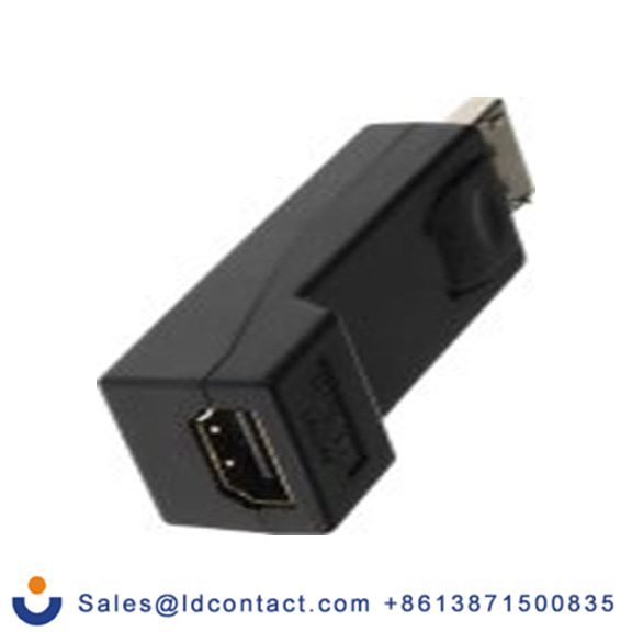 RS PRO,182-8790,AV适配器 HDMI类型 公 HDMI类型 直向, 镀镍触点 母插, ABS外壳