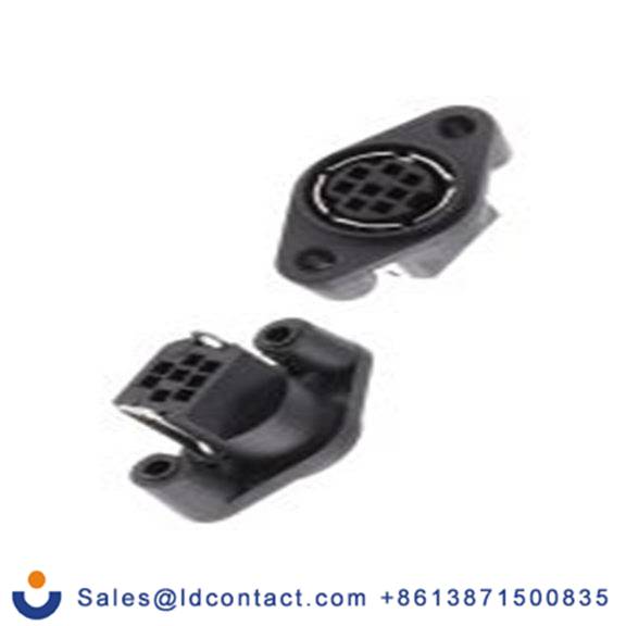 RS PRO,183-1805,DIN插座, Miniature, 8触芯, 面板安装, 直向 1A MDR系列, 100 V ac 母插