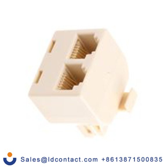 RS PRO,186-3082,RJ适配器 RJ11, 2端口, 21 mm长 SY666系列