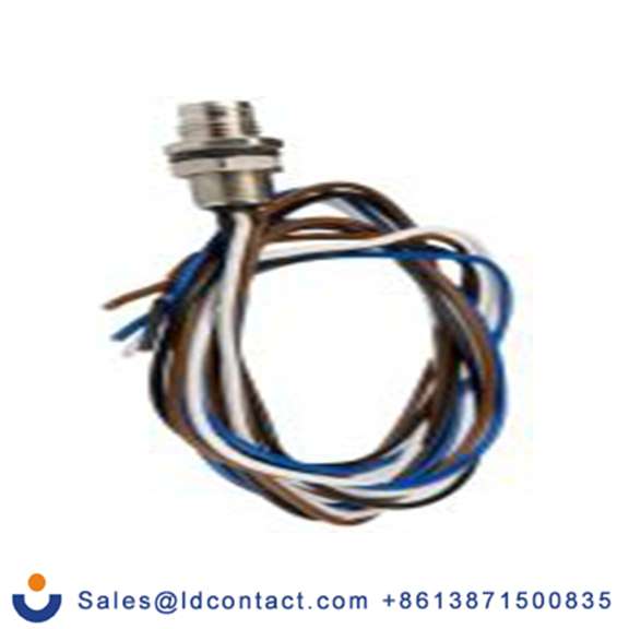 RS PRO,201-7204,M8 圆形连接器 插头, 4芯, 正面安装, 公芯, 30 V, IP40, CPM08系列