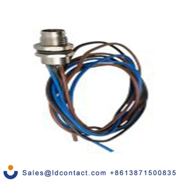 RS PRO,201-7205,M8 圆形连接器 插头, 3芯, 后面安装, 公芯, 60 V, IP40, CPM08系列