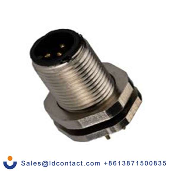 RS PRO,201-7213,M12 圆形连接器 插头, 5芯, 后面安装, 公芯, 60 V, IP40, CPM12系列