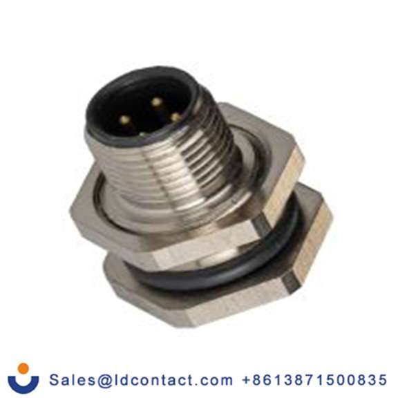 RS PRO,201-7220,M12 圆形连接器 插头, 4芯, 后面安装, 公芯, 250 V, IP40, CPM12系列