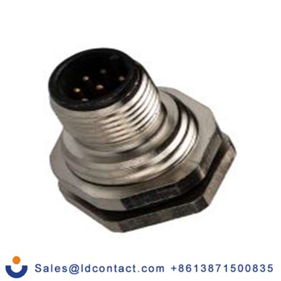 RS PRO,201-7225,M12 圆形连接器 插头, 8芯, 后面安装, 公芯, 30 V, IP40, CPM12系列