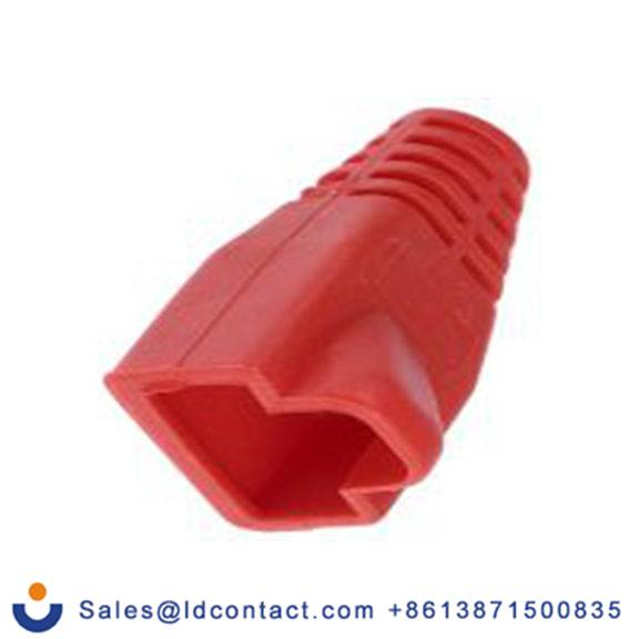 RS PRO,202-2608,水晶头保护套 靴, 红色, 用于RJ45 连接器, 聚氯乙烯制 RJ45SRB系列