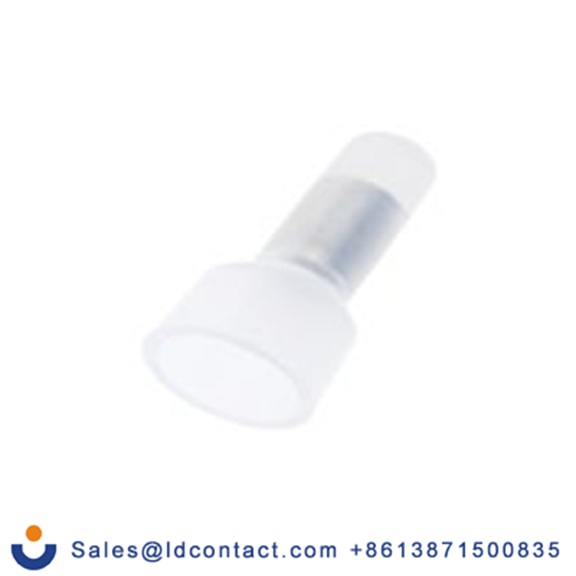 RS PRO,205-0710,接头连接器, 闭端, 无色, Φ7.4 mm, 绝缘, 21 mm总长, 镀锡触点, CE系列 14 AWG