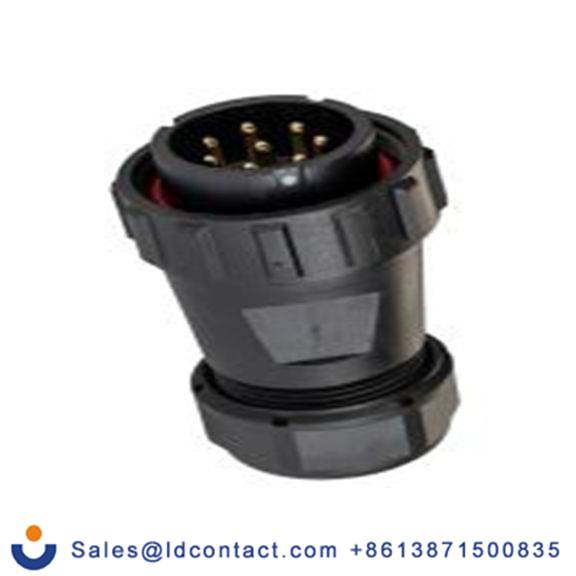 RS PRO,207-0690,圆形连接器 插头, 8芯, 电缆安装, 公芯, 500 V, IP68, SP29系列