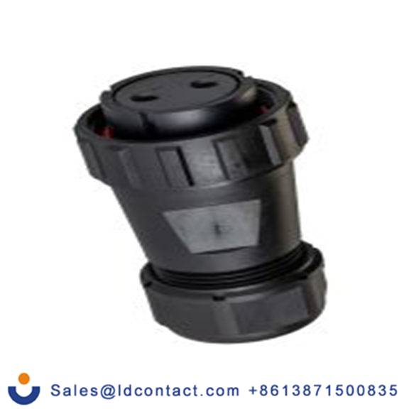 RS PRO,207-0703,圆形连接器 插头, 2芯, 电缆安装, 母插芯, 500 V, IP68, SP29系列