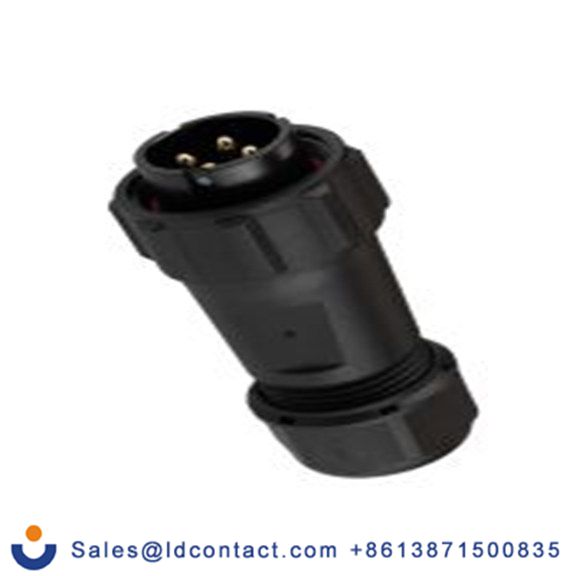 RS PRO,207-2212,Standard 圆形连接器 插头, 4芯, 电缆安装, 公芯, 500 V, IP68, SP21系列